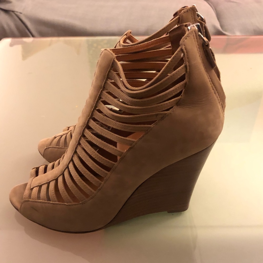 Rebecca Minkoff Nude Wedges